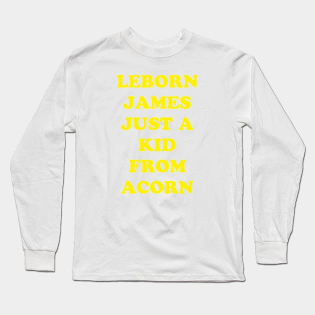 lebron James Long Sleeve T-Shirt by Gary's Graphics